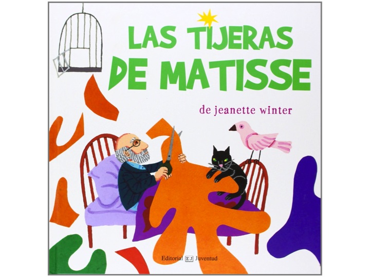 Libro de arte para niños Las tijeras de Matisse